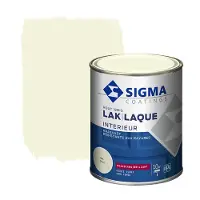 Sigma lak interieur 1013 parelwit hoogglans 750 ml