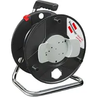Brennenstuhl Garant kabelhaspel | zonder kabel | 29 cm | zwart/grijs