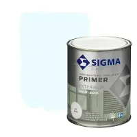 Sigma Primer Exterieur Grondverf - Buitenhout - Wit - 750ml