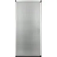 Bruynzeel plissédeur 900 serie wit 96x236-239 cm