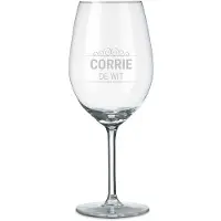 Yoursurprise Rode wijnglas graveren - 1 stuk