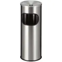 V-Part Prullenbak 9 l Zilver RVS (Roestvrij staal) VB 925000