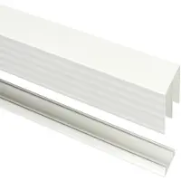 Molecule Schuifd. rail alu. wit 180 cm type R-40