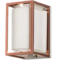 Konstsmide Vale Wandlamp Buiten - 2-lichts LED - 3000K - IP54 - Wit