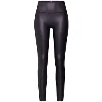 Spanx SPANXshape Faux Leather Leggings - Maat L - Zwart