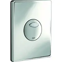 GROHE Skate Solido Bedieningspaneel Toilet - Dual flush - Kunststof - Chroom