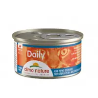 Almo Nature Daily Mousse met oceaanvis natvoer kat (85 g) 24 x 85 g