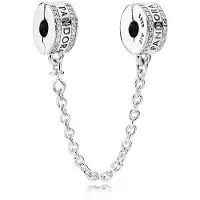 Pandora Logo Veiligheids Ketting Clip Bedel