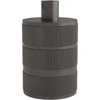 Calex Lamphouder | (Aluminium, Mat parel zwart)