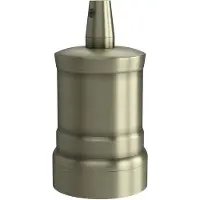 Calex E27 Lamphouder | Max 60W | Peak Model | Aluminium Mat Brons
