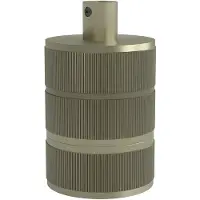 Calex Lamphouder | (Aluminium, Mat brons)