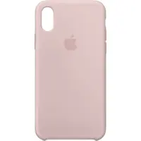 Apple iPhone X Silicone Case - Pink Sand