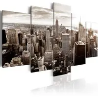 Karo-art Schilderij - Stijlvolle Manhattan - New York