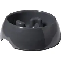 Adori Anti-Schrok Voerbak S 200ml Grijs - Hondenvoerbak