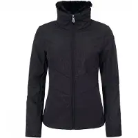 Icepeak Softshelljack Crystal - Dames - Zwart - Maat 40