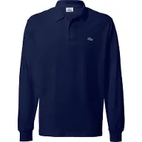 Lacoste Polo Men L1312 Longsleeve Classic Fit Navy Blue-8
