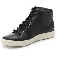 Ecco Sneakers laag 'Soft 7' lichtbruin / zwart