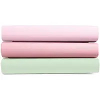 Bella Donna Hoeslaken Jersey Tweepersoons pastelgroen-0629 140/190-160/220