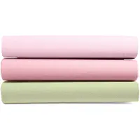 Bella Donna Hoeslaken Jersey Lits-Jumeaux roze-0566 180/200-200/220