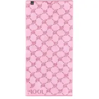 JOOP! Badlaken 'Cornflower' camel / rookgrijs