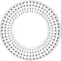 Nachtmann Bossa Nova bord 23 cm 2-pack Helder
