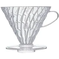 Hario V60 Dripper opschenkfilter 1-6 kops kunststof