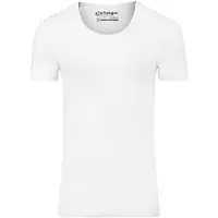 Garage Basis t-shirt diepe ronde hals bodyfit