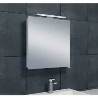Mueller Basic aluminium spiegelkast 60 met LED verlichting