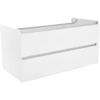Wiesbaden Onderkast Vision 100x46 Wit (2 laden)