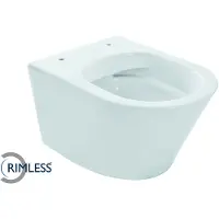 Wiesbaden Vesta junior wandcloset rimless verkort glans wit