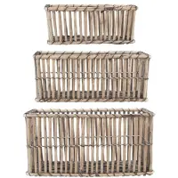 Halay Nest House Doctor opbergmand (set van 3) Naturel