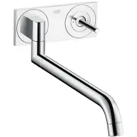 Axor Uno 2 afbouwdeel 1 greeps inbouw keukenkraan met draaibare uitloop inbouwdeel 13622180 RVS look