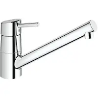 GROHE Concetto keukenkraan met lage uitloop chroom