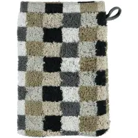 Cawö Washandje Cawö Cube Karo Beige (set van 6)
