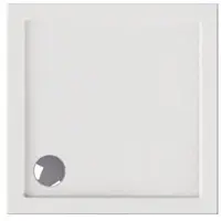 Ben Rivara Douchebak vierkant 80x80cm Wit