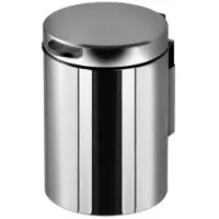 Geesa Serie 600 wand afvalemmer 3 l. RVS Gepolijst