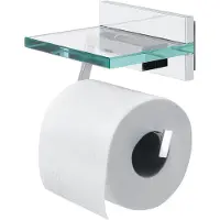 Tiger WC-rolhouder Klep Tiger Safira RVS Glans