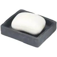 Wenko Slate rock zeephouder, grijs