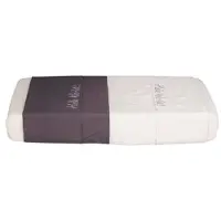 Imps&elfs baby wieglaken antraciet/wit 80x110cm Antraciet/wit