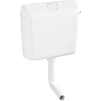 Wisa Serie 1000 laaghangend reservoir Wit