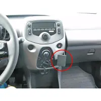 Brodit ProClip Peugeot 108/Citro&euml;n C1/Toyota Aygo vanaf 2014 Haakse Bevestiging