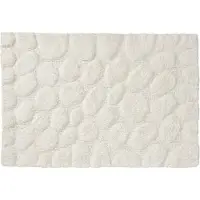 Sealskin badmat Pebbles 60x90 cm Ivoor