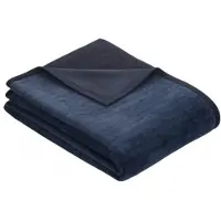 Ibena Plaid Ibena Fano Blauw