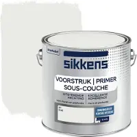 Sikkens Binnenmuurverf Mat Voorstrijk - Wit - 2,5L