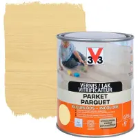 V33 parketvernis kleurloos zijdeglans 750 ml
