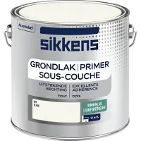 Sikkens grondlak binnen wit 2,5 liter