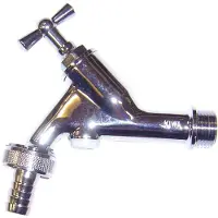 BPE Tapkraan met beluchter 1/2" keerklep
