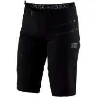 100% Vrouwen 100% Airmatic Skinless Short Zwart || Maat: S
