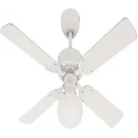 WESTINGHOUSE Vegas-ventilator, verlichting, wit/dennenhout, stil - , VEGAS, Hout, Woonkamer, Hout