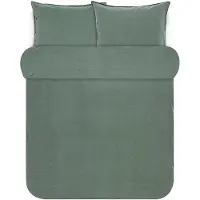 Marc O'Polo Dekbedovertrek Senja Green Katoen-240 x 200 / 220 cm | Lits-Jumeaux